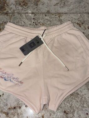 Zadig & Voltaire Smile Light Petale  Drawstring Athletic Shorts